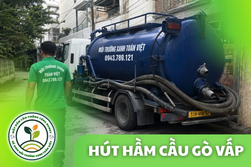 Hút Hầm Cầu Gò Vấp 24/7 | Hẻm Nhỏ, Báo Giá Theo m³