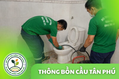 Thông Bồn Cầu Tân Phú 24/7 | Kiểm Tra Đúng Hiện Trạng