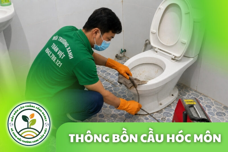 Thông Bồn Cầu Hóc Môn 24/7 | Dò Đúng Điểm Nghẹt 7 Thông Bồn Cầu Hóc Môn 24/7 | Dò Đúng Điểm Nghẹt