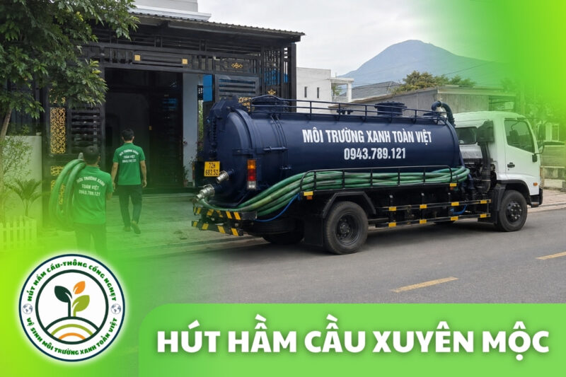 Hút Hầm Cầu Xuyên Mộc 24/7, Khu Nghỉ Hồ Tràm Đặt Lịch Đêm