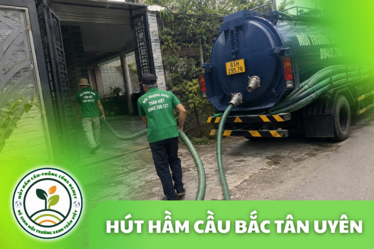 Hút Hầm Cầu Bắc Tân Uyên, Xe Nhỏ Vào Rẫy, Trực 24/7