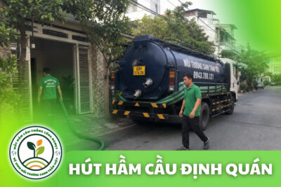 Hút Hầm Cầu Định Quán Dọc QL20, Nhận Quán Ăn Từ 4 Giờ Sáng
