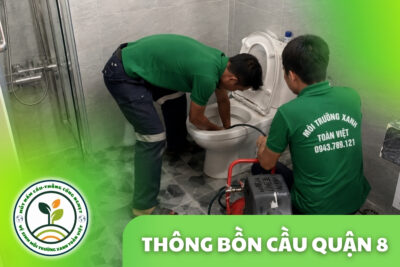 Thông Bồn Cầu Quận 8 24/7 | Xử Lý Giấy Và Dị Vật