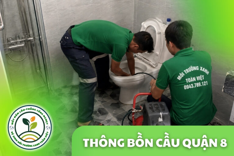 Thông Bồn Cầu Quận 8 24/7 | Xử Lý Giấy Và Dị Vật