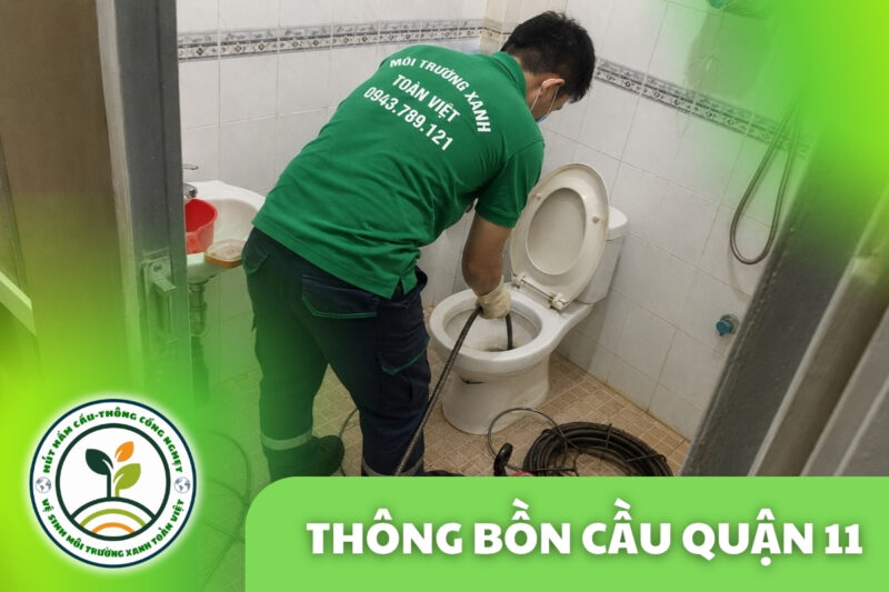 Thông Bồn Cầu Quận 11 24/7 | Xử Lý Giấy Và Dị Vật