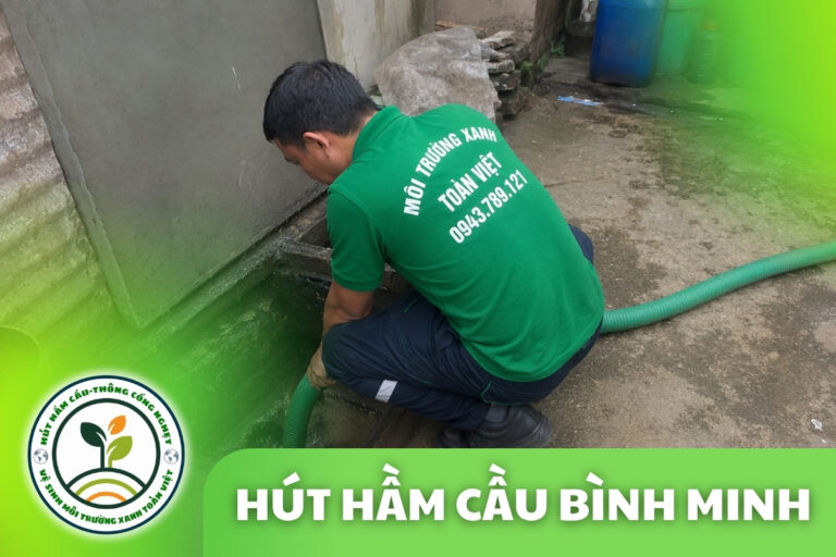 Hút Hầm Cầu Bình Minh Vĩnh Long | Hầm Đầy Gọi Là Xử Lý Ngay
