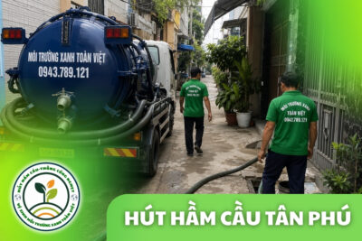 Hút Hầm Cầu Tân Phú TP.HCM Báo Giá Theo Khối, Xe Túc Trực 24/7