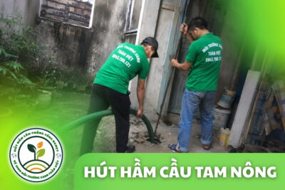 Hút Hầm Cầu Tam Nông 24/7, Đo Khối Báo Giá Tại Nhà