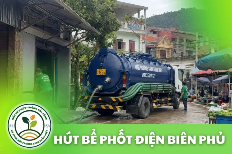 Hút Bể Phốt Điện Biên Phủ – Nhà Phố, Khách Sạn Quanh Khu Di Tích Đồi A1