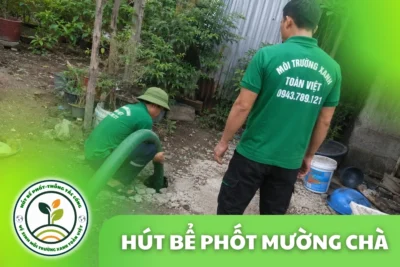 Hút Bể Phốt Mường Chà Điện Biên – Nhà Dân, Quán Xá Dọc Quốc Lộ 12