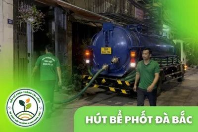 Hút Bể Phốt Tại Đà Bắc 24/7, Phục Vụ Vùng Hồ Hòa Bình