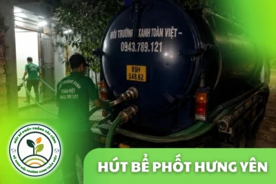Hút Bể Phốt Tại Hưng Yên 24/7 | Báo Giá Theo m³