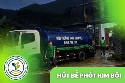 Hút Bể Phốt Tại Kim Bôi 24/7, Báo Giá Theo Khối | Toàn Việt