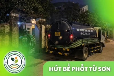 Hút Bể Phốt Từ Sơn Bắc Ninh – Xử Lý Bể Phốt Từ 300K