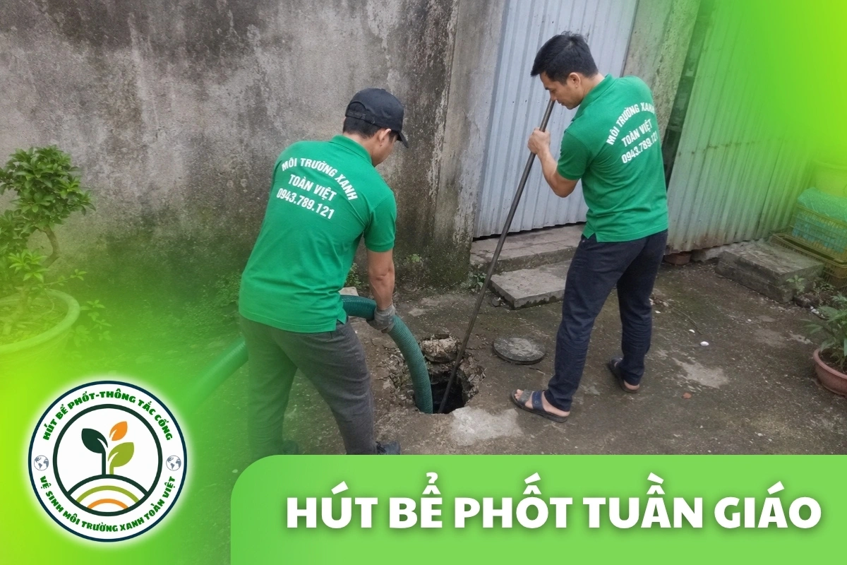 Hút bể phốt tại Tuần Giáo giá rẻ uy tín | Toàn Việt 10 Xe và thiết bị trong hướng dẫn hút bể phốt tại Tuần Giáo.