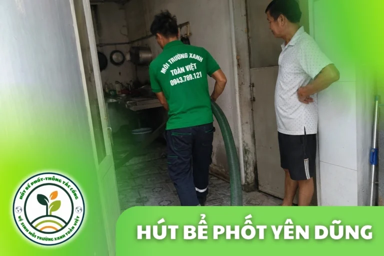 Hút Bể Phốt Yên Dũng Bắc Giang – Khu Thiền Viện Phượng Hoàng