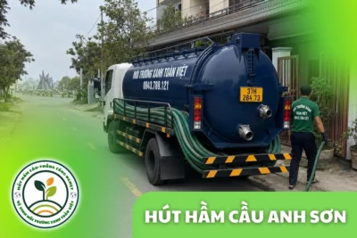 Hút Hầm Cầu Anh Sơn, Đội Xe Tận Nơi | 0943.789.121