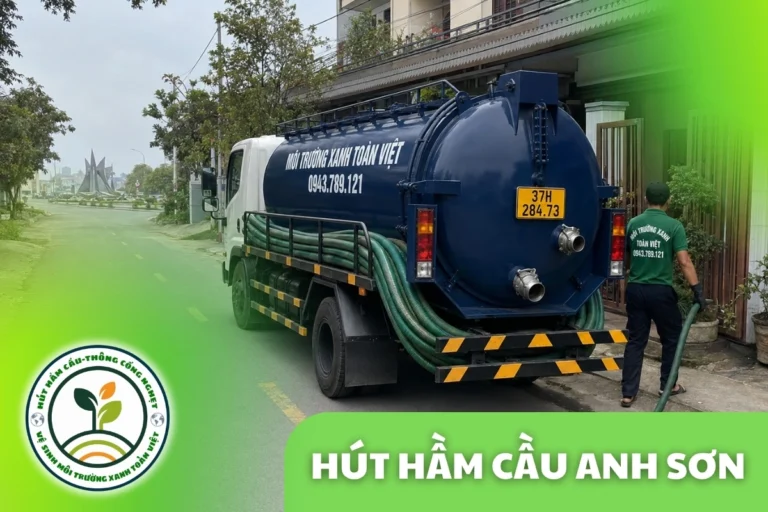 Hút Hầm Cầu Anh Sơn, Đội Xe Tận Nơi | 0943.789.121
