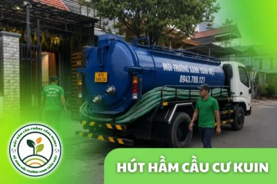 Hút Hầm Cầu Cư Kuin theo m³, Gọi 0943789121 Có Ngay