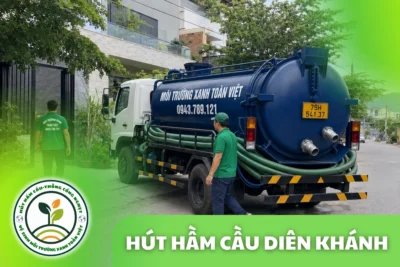 Hút Hầm Cầu Diên Khánh, Tính theo m³, Đến Nơi 30 Phút