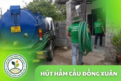 Hút Hầm Cầu Đồng Xuân Phú Yên: Báo Giá Rõ m³, Thợ 24/7