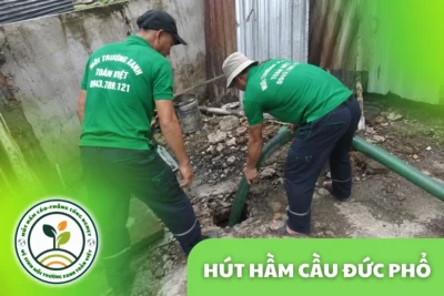 Hút Hầm Cầu Đức Phổ 24/7, Báo Giá Theo Khối | Đo Đồng Hồ Xe