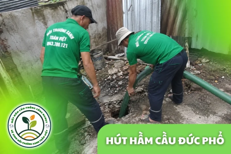 Hút Hầm Cầu Đức Phổ 24/7, Báo Giá Theo Khối | Đo Đồng Hồ Xe