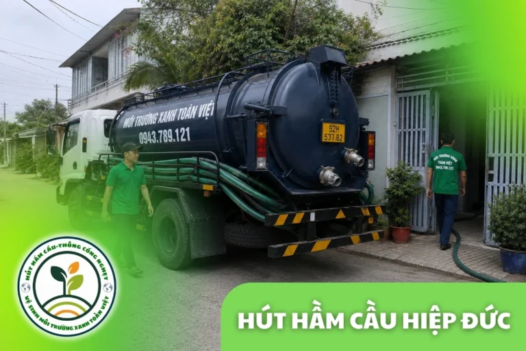 Hút Hầm Cầu Hiệp Đức 24/7, Báo Giá Theo Khối | Đến Trong 30 Phút