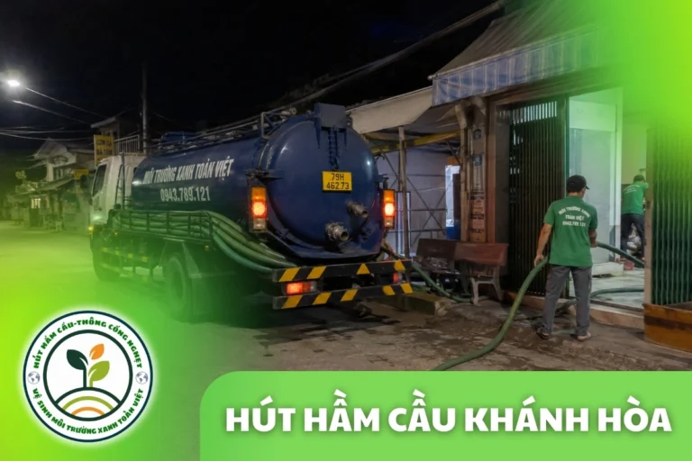 Hút Hầm Cầu Khánh Hòa Khảo Sát Lối Ống, Chốt Phiếu Trước