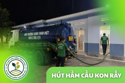 Hút Hầm Cầu Kon Rẫy 24/7, Báo Giá Theo Khối Và Theo Khối