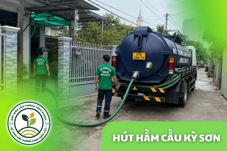 Hút Hầm Cầu Kỳ Sơn, Cửa Khẩu Nậm Cắn | 0943.789.121