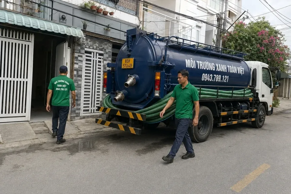 Hút hầm cầu Ninh Thuận – khảo sát cùng Toàn Việt 40 Điều phối xe hút hầm cầu Ninh Thuận với điểm dừng và không gian thao tác