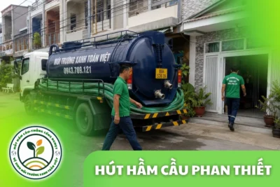 Hút Hầm Cầu Phan Thiết theo m³, Ký Nghiệm Thu | 24/7