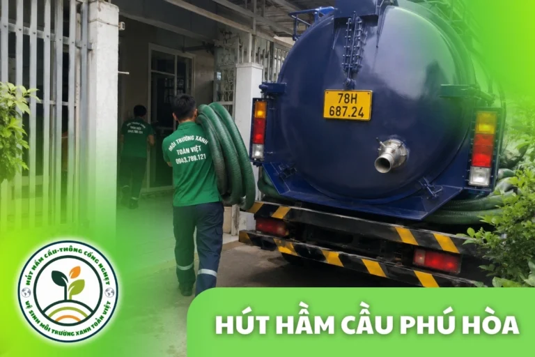 Hút Hầm Cầu Phú Hòa Phú Yên: 5 Dấu Hiệu Cần Hút Ngay