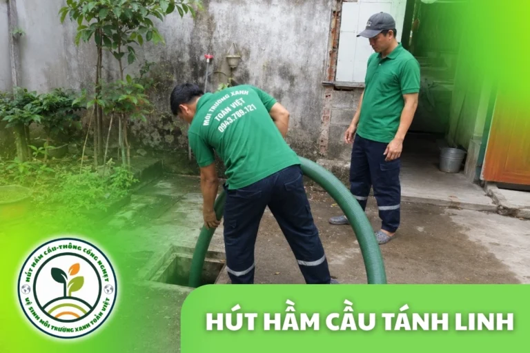 Hút Hầm Cầu Tánh Linh theo m³, Bảo Hành Tối Đa 12 Tháng | 24/7