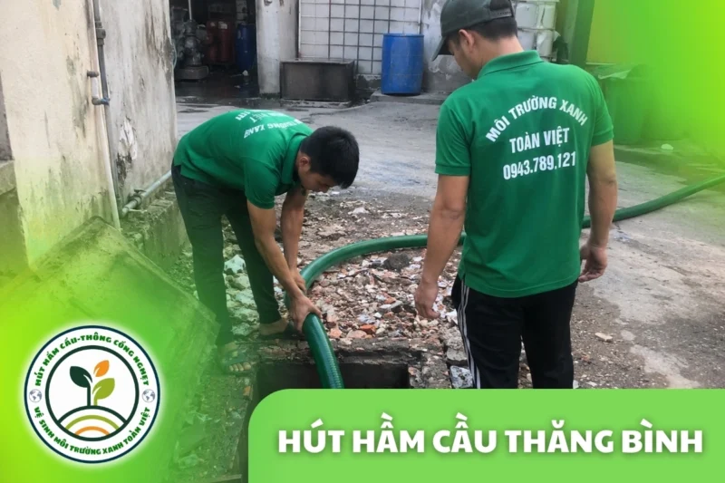 Hút Hầm Cầu Thăng Bình 24/7, Báo Giá Theo m³