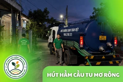 Hút Hầm Cầu Tu Mơ Rông Kon Tum 24/7, theo m³ Và Khối