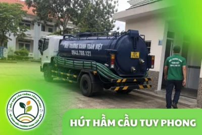 Hút Hầm Cầu Tuy Phong theo m³, Ký Nghiệm Thu | 24/7