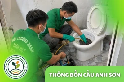 Thông Bồn Cầu Anh Sơn 24/7 | Báo Giá Trước Khi Làm