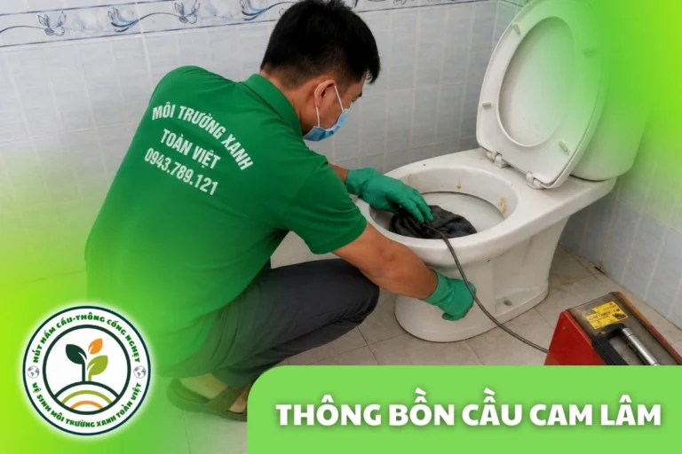 Thông Bồn Cầu Cam Lâm | Gỡ Dị Vật, Hạn Chế Tháo Dỡ