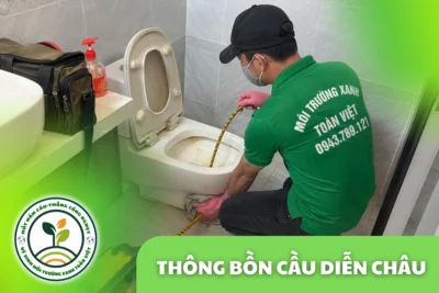 Thông Bồn Cầu Diễn Châu 24/7 | Xử Lý Giấy Và Dị Vật