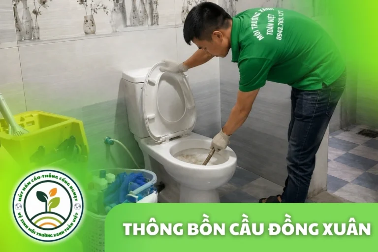 Thông Bồn Cầu Đồng Xuân | Gỡ Dị Vật, Hạn Chế Tháo Dỡ