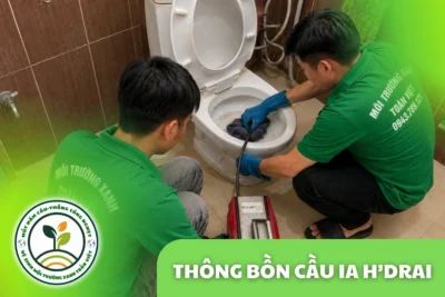 Thông Bồn Cầu Ia H'Drai 24/7 | Báo Giá Trước Khi Làm