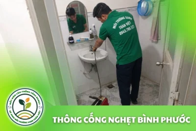 Thông Cống Nghẹt Bình Phước – Khoanh Vùng Điểm Tắc Trước Khi Xử Lý