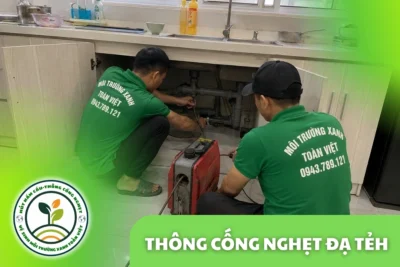 Thông Cống Nghẹt Đạ Tẻh | Xử Lý Bùn Và Nước Trào