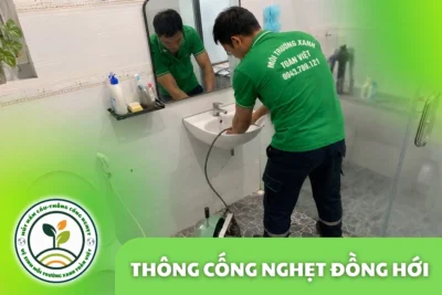 Thông Cống Nghẹt Đồng Hới | Xử Lý Bùn Và Nước Trào
