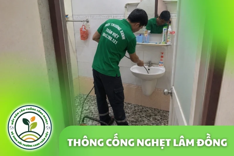 Thông Cống Nghẹt Lâm Đồng 24/7 | Đường Dốc, Tuyến Dài