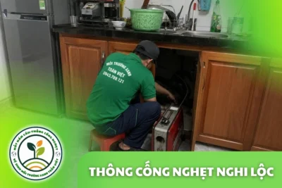Thông Cống Nghẹt Nghi Lộc, Nghệ An | Xử Lý Bùn Và Nước Trào