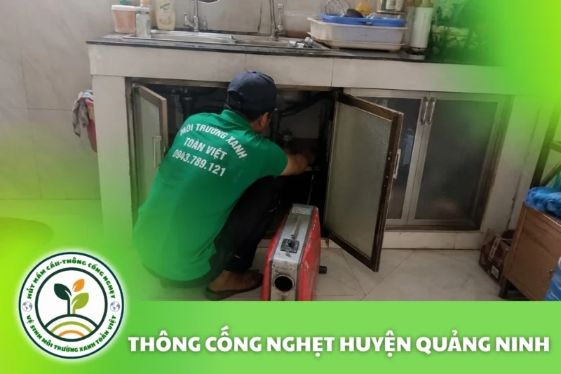 Thông Cống Nghẹt Quảng Ninh, Quảng Bình | Xử Lý Bùn Và Nước Trào