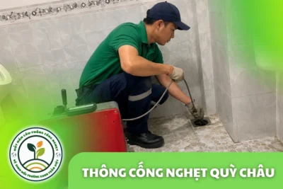 Thông Cống Nghẹt Quỳ Châu, Nghệ An | Xử Lý Bùn Và Nước Trào